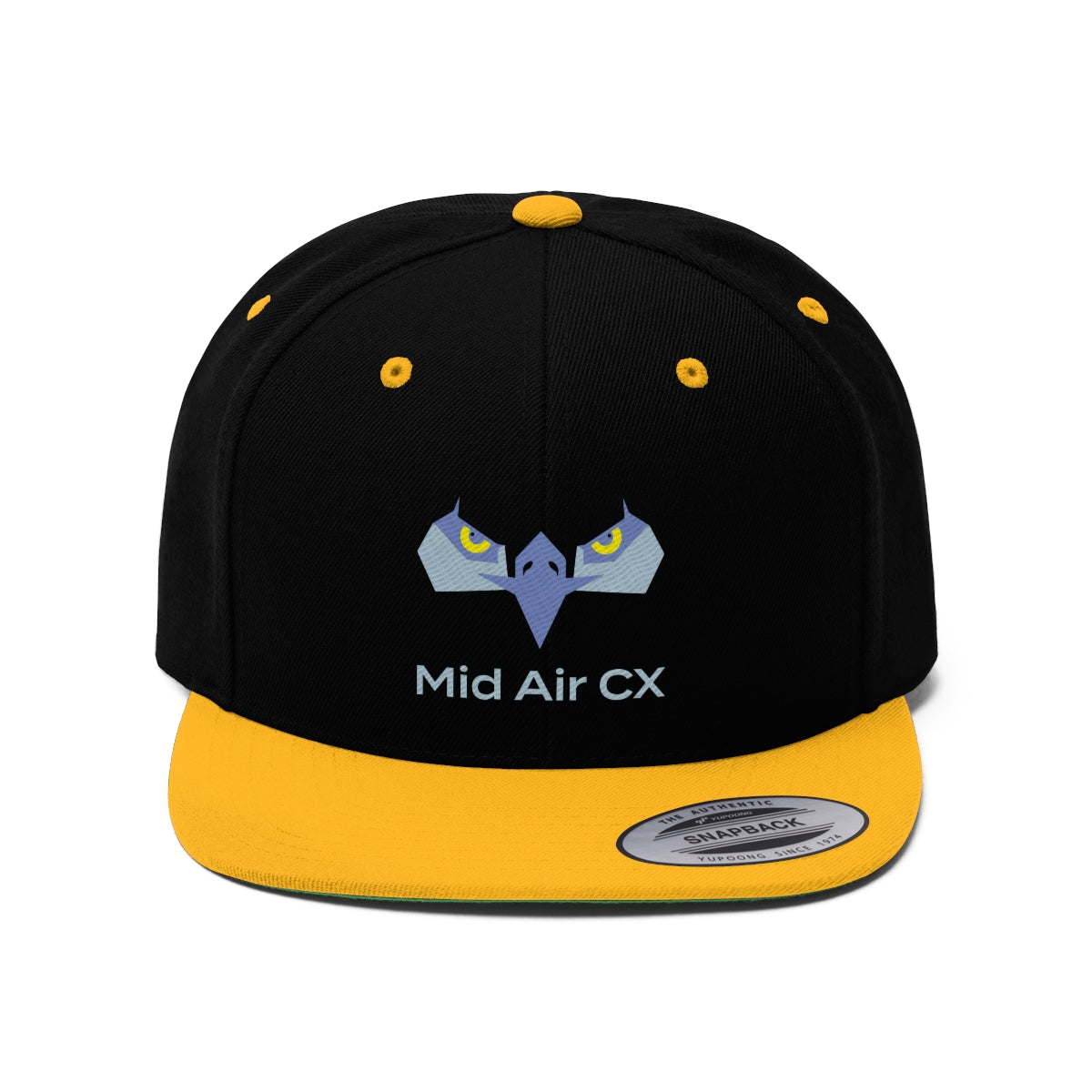 Unisex Flat Bill Hat