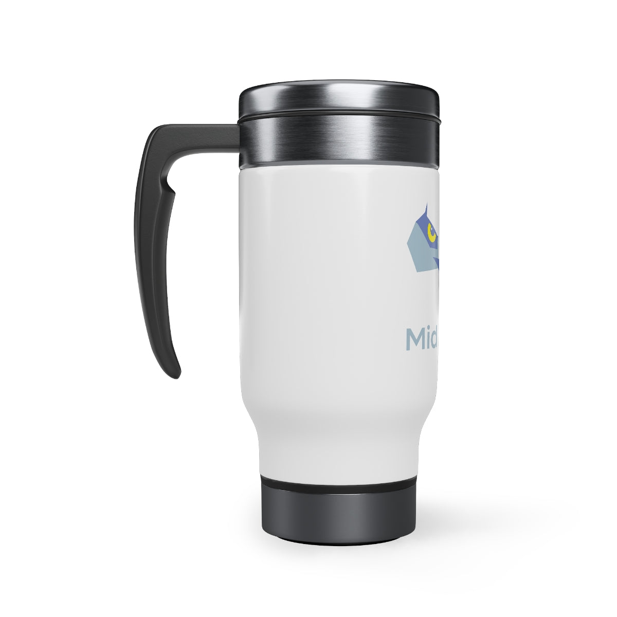 MACXIFY Stainless Steel Travel Mug with Handle, 14oz